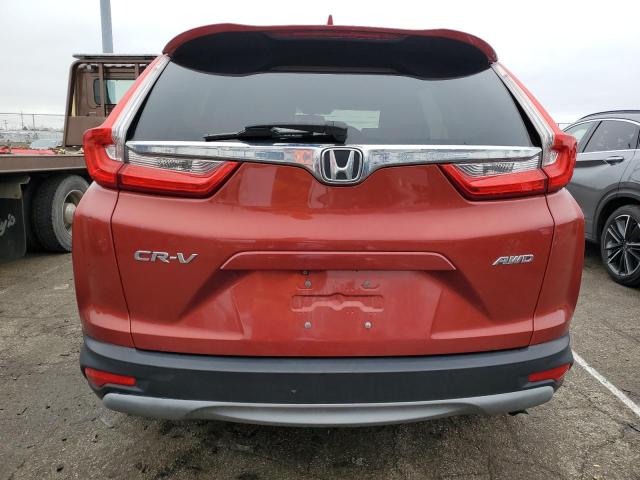 2HKRW2H89JH641907 - 2018 HONDA CR-V EXL ORANGE photo 6