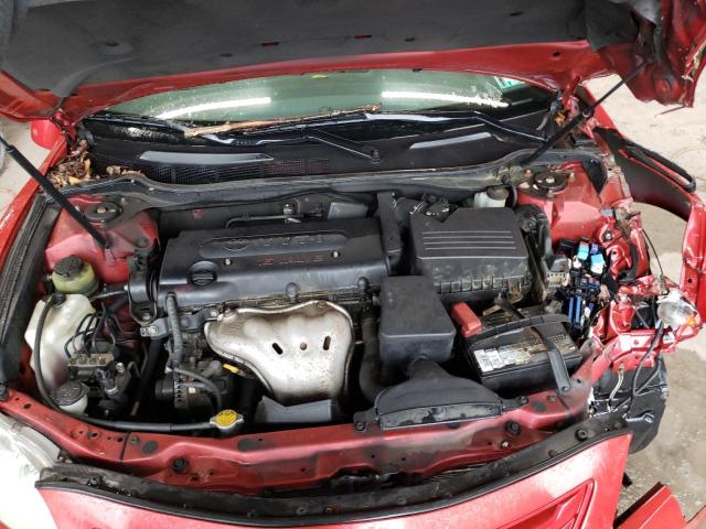 4T1BE46K69U297769 - 2009 TOYOTA CAMRY BASE RED photo 11