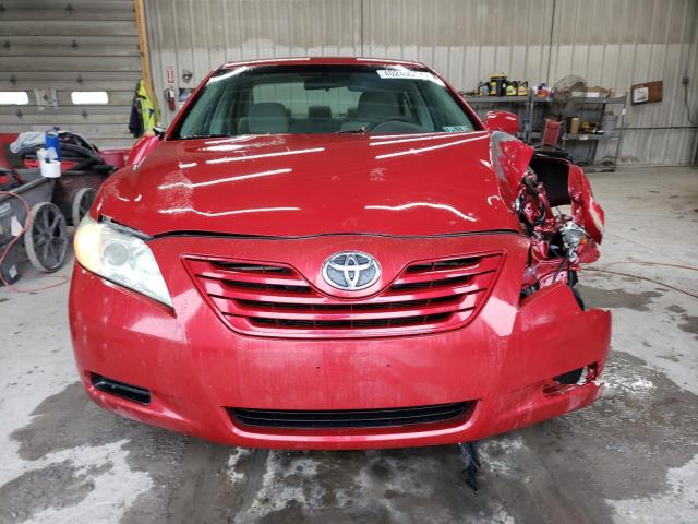 4T1BE46K69U297769 - 2009 TOYOTA CAMRY BASE RED photo 5