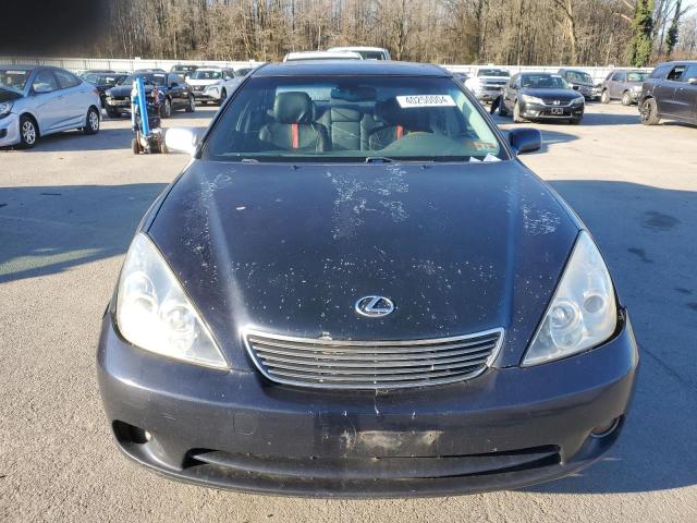 JTHBA30G255083234 - 2005 LEXUS ES 330 BLACK photo 5