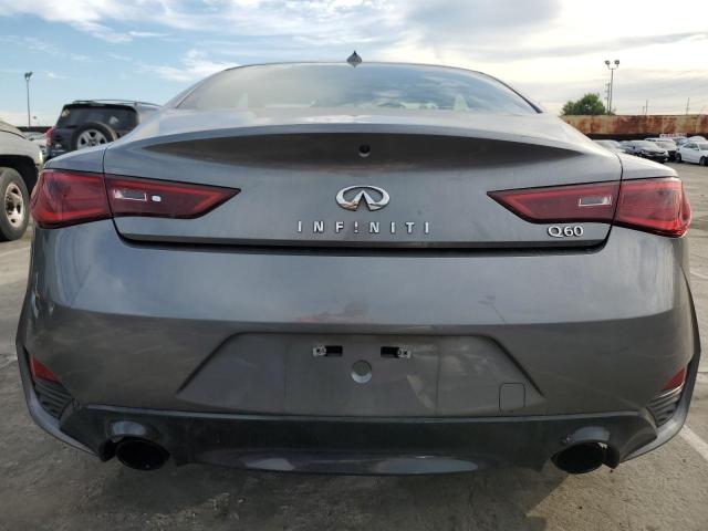 JN1EV7EK9JM343123 - 2018 INFINITI Q60 LUXE 300 GRAY photo 6