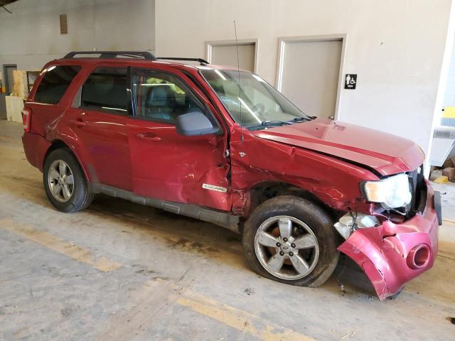 1FMCU04128KB12928 - 2008 FORD ESCAPE LIMITED RED photo 4