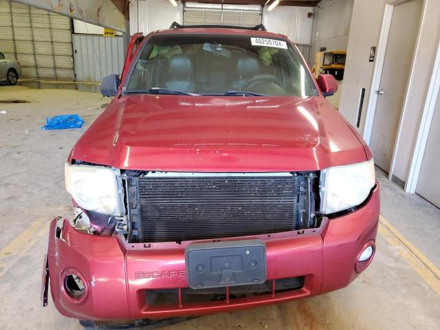 1FMCU04128KB12928 - 2008 FORD ESCAPE LIMITED RED photo 5