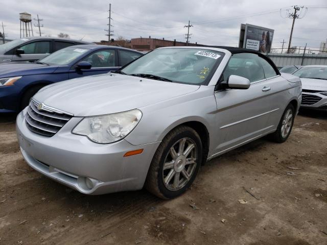 1C3LC65M78N268310 - 2008 CHRYSLER SEBRING LIMITED SILVER photo 1