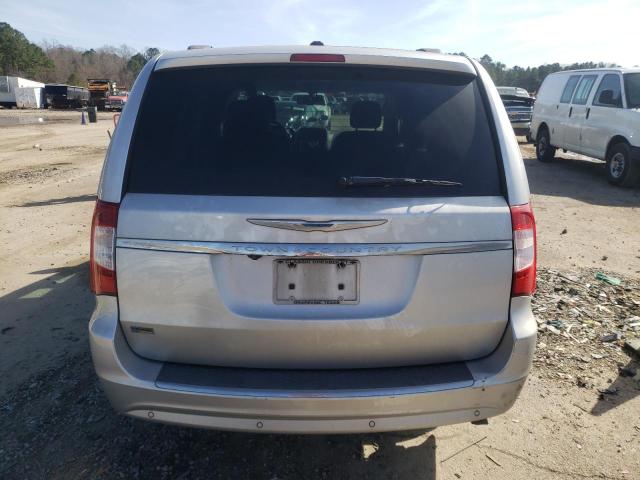 2A4RR5DG9BR723172 - 2011 CHRYSLER TOWN & COU TOURING ვერცხლისფერი ფოტო 6