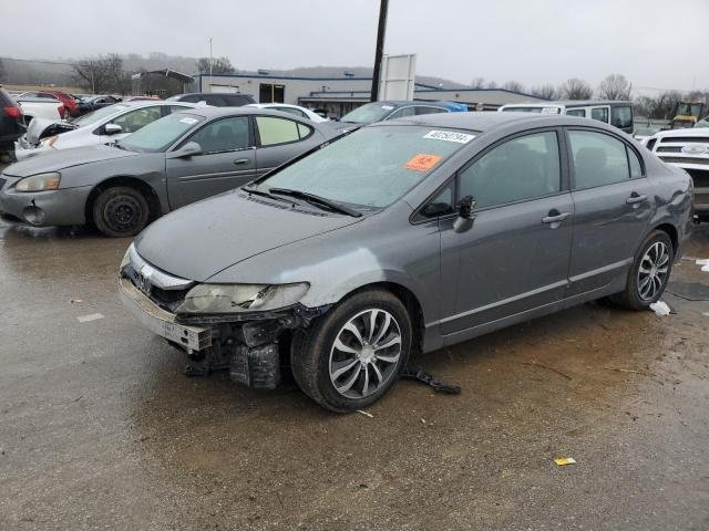 2HGFA16589H359932 - 2009 HONDA CIVIC LX GRAY photo 1