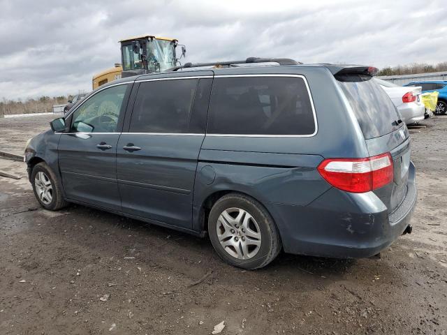 5FNRL38495B410764 - 2005 HONDA ODYSSEY EX GRAY photo 2