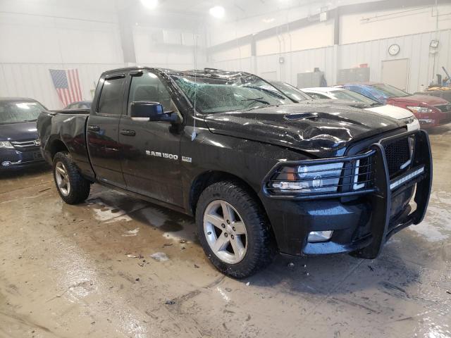 1C6RD7HT3CS298529 - 2012 DODGE RAM 1500 SPORT BLACK photo 4