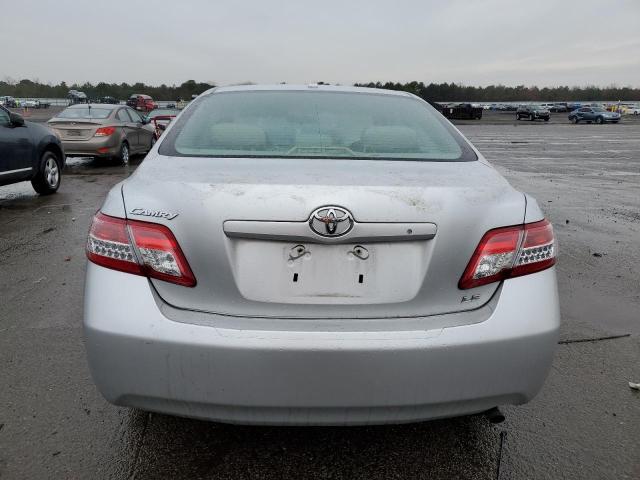 4T4BF3EK4BR196783 - 2011 TOYOTA CAMRY BASE SILVER photo 6