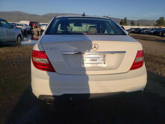 WDDGF4HB9CA615905 - 2012 MERCEDES-BENZ C 250 WHITE photo 6