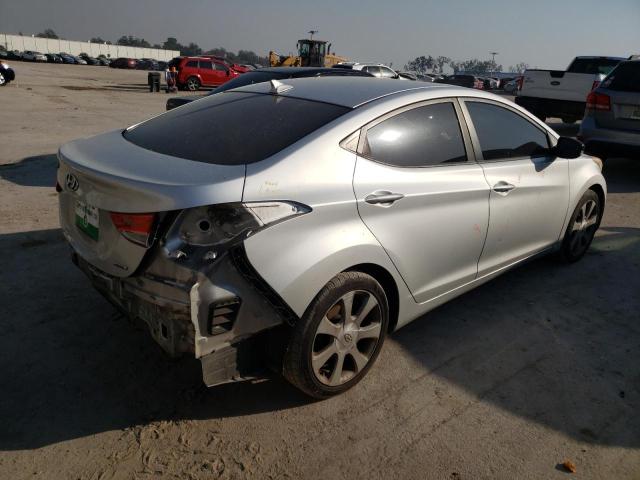 KMHDH4AE6BU117696 - 2011 HYUNDAI ELANTRA GLS SILVER photo 3