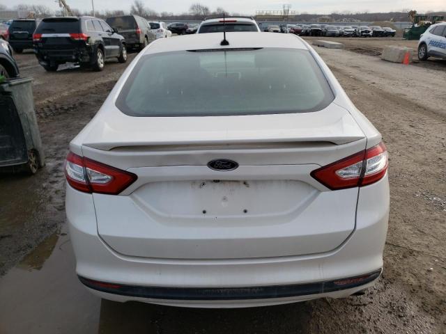 3FA6P0H77FR278285 - 2015 FORD FUSION SE WHITE photo 6