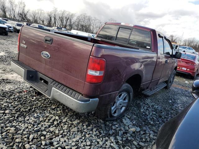 1FTPX14514NB89529 - 2004 FORD F150 BURGUNDY photo 3