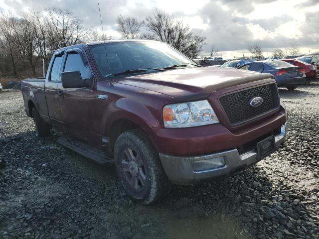 1FTPX14514NB89529 - 2004 FORD F150 BURGUNDY photo 4