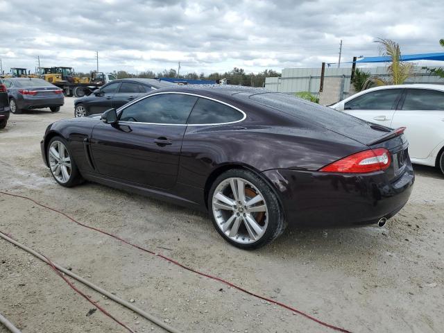 SAJWA4FB5BLB40610 - 2011 JAGUAR XK MAROON photo 2