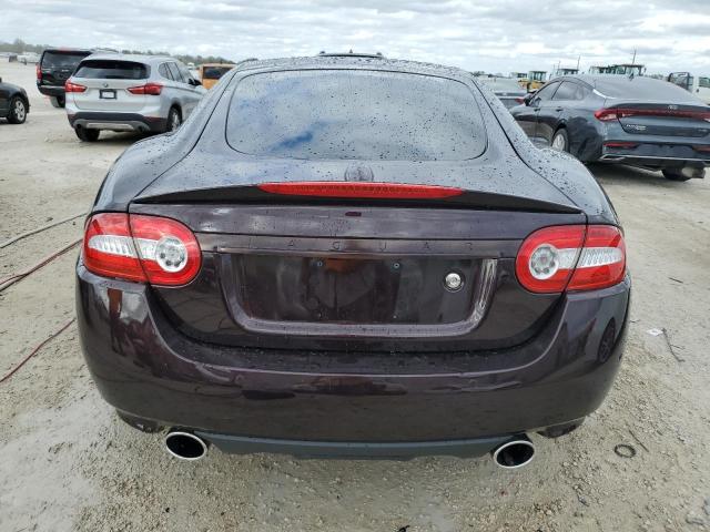 SAJWA4FB5BLB40610 - 2011 JAGUAR XK MAROON photo 6