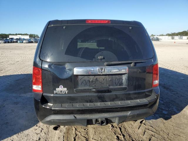 5FNYF3H55EB008185 - 2014 HONDA PILOT EXL BLACK photo 6