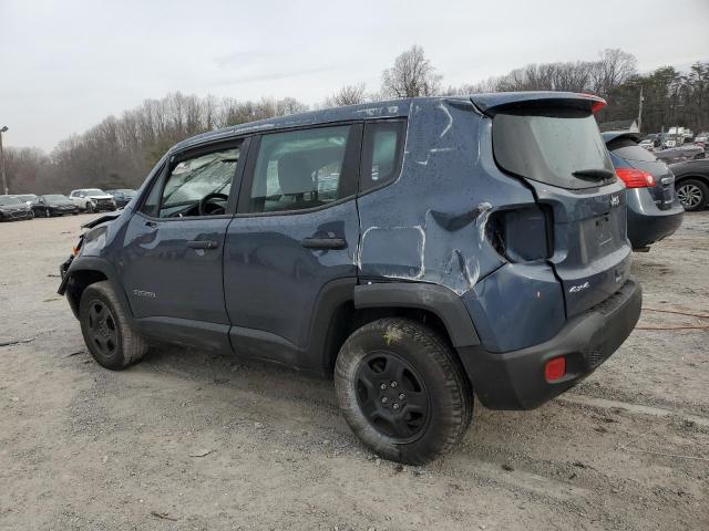ZACNJBAB0LPL22373 - 2020 JEEP RENEGADE S 蓝色 照片 2