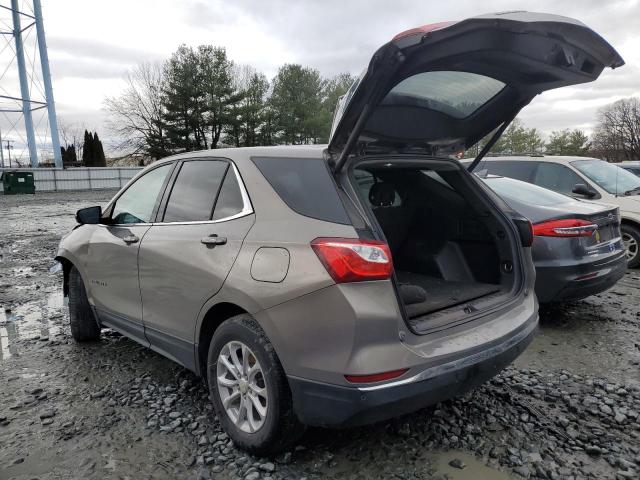 3GNAXSEV8JL112900 - 2018 CHEVROLET EQUINOX LT GRAY photo 2