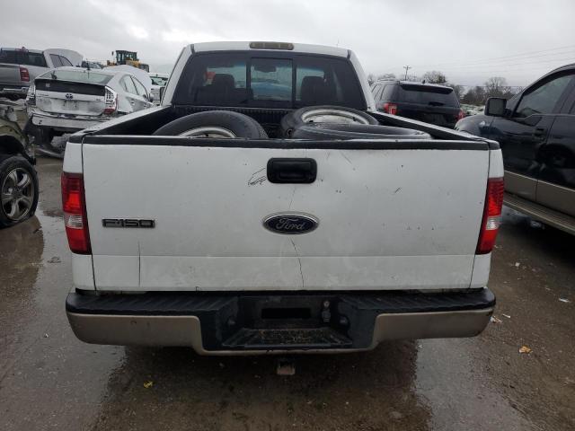 1FTPX12595NA25269 - 2005 FORD F150 WHITE photo 6