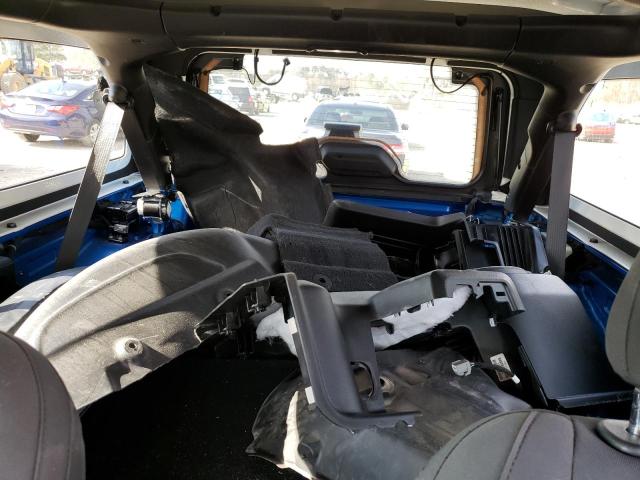 1C4HJXDG3MW714420 - 2021 JEEP WRANGLER U SPORT ლურჯი ფოტო 10