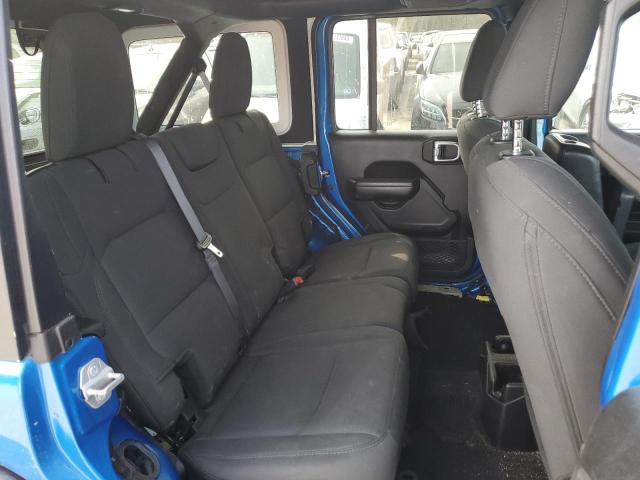 1C4HJXDG3MW714420 - 2021 JEEP WRANGLER U SPORT ლურჯი ფოტო 11