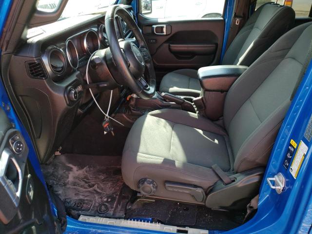 1C4HJXDG3MW714420 - 2021 JEEP WRANGLER U SPORT ლურჯი ფოტო 7