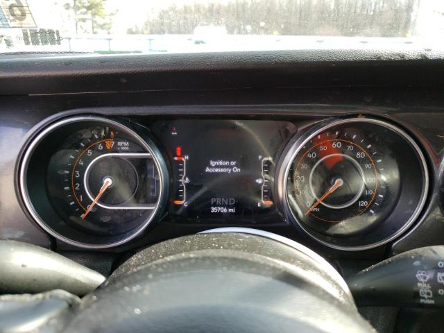 1C4HJXDG3MW714420 - 2021 JEEP WRANGLER U SPORT ლურჯი ფოტო 9