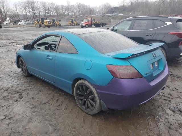 2HGFG21589H700290 - 2009 HONDA CIVIC SI TEAL photo 2