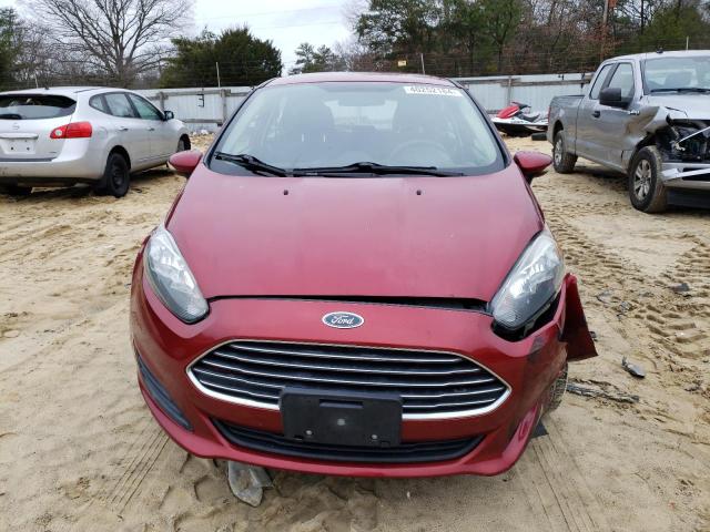 3FADP4EJ1FM137966 - 2015 FORD FIESTA SE RED photo 5