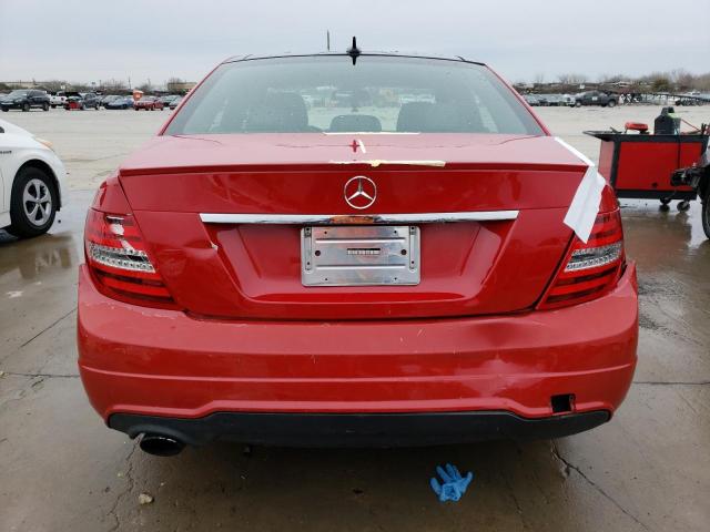 WDDGF4HB4CR211248 - 2012 MERCEDES-BENZ C 250 RED photo 6