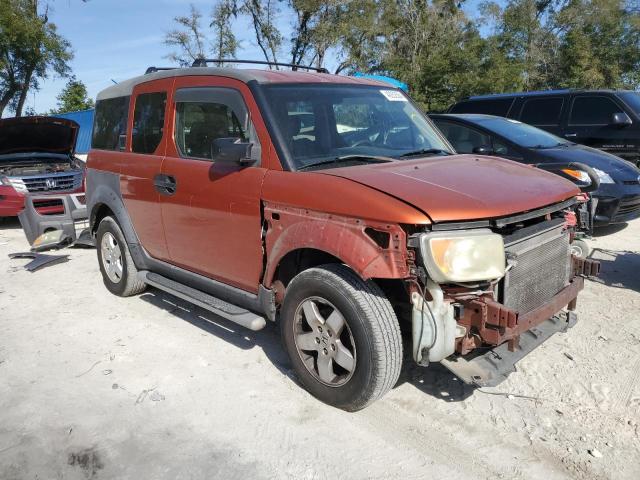 5J6YH28593L020476 - 2003 HONDA ELEMENT EX ORANGE photo 4