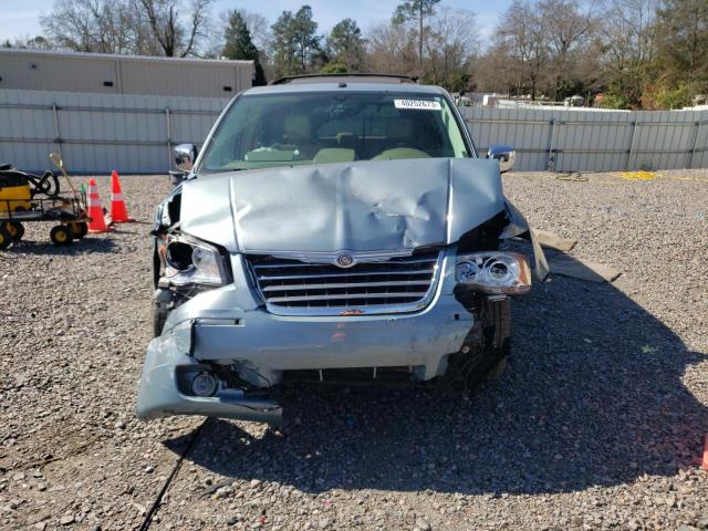 2A8HR64X59R657066 - 2009 CHRYSLER TOWN & COU LIMITED BLUE photo 5