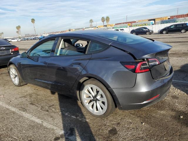 5YJ3E1EA1MF096587 - 2021 TESLA MODEL 3 CHARCOAL photo 2