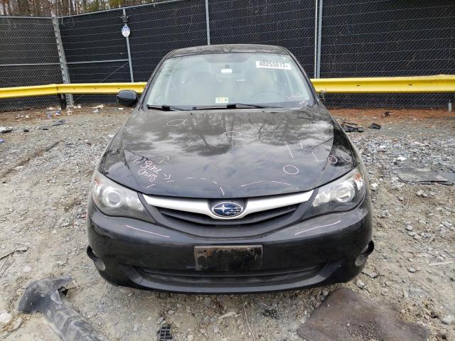 JF1GH6B66AG817161 - 2010 SUBARU IMPREZA 2.5I PREMIUM BLACK photo 5