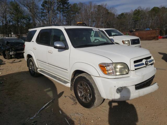 5TDZT38AX7S293328 - 2007 TOYOTA SEQUOIA LIMITED WHITE photo 4