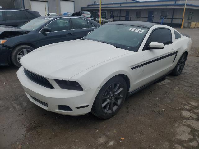 1ZVBP8AM1C5248931 - 2012 FORD MUSTANG WHITE photo 1