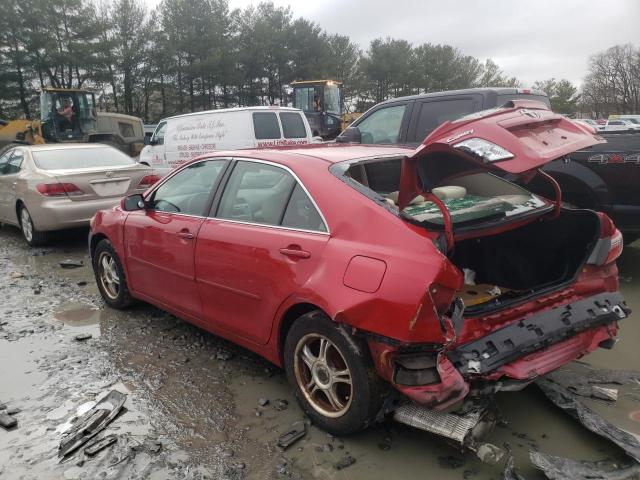 4T1BK46K17U003250 - 2007 TOYOTA CAMRY LE RED photo 2