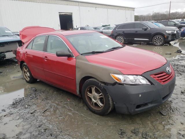 4T1BK46K17U003250 - 2007 TOYOTA CAMRY LE RED photo 4