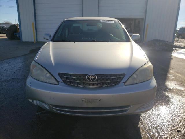 4T1BE32K23U778500 - 2003 TOYOTA CAMRY LE SILVER photo 5