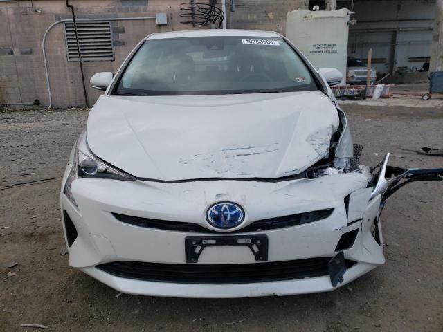 JTDKARFU3H3046792 - 2017 TOYOTA PRIUS WHITE photo 5