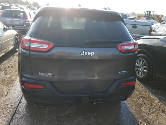 1C4PJLCS5EW147882 - 2014 JEEP CHEROKEE LATITUDE GRAY photo 6