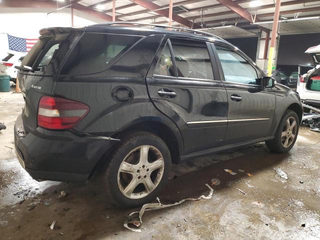 4JGBB86E48A407664 - 2008 MERCEDES-BENZ ML 350 BLACK photo 3