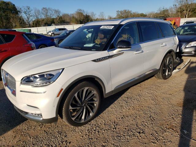 5LM5J7XCXNGL13799 - 2022 LINCOLN AVIATOR RESERVE WHITE photo 1