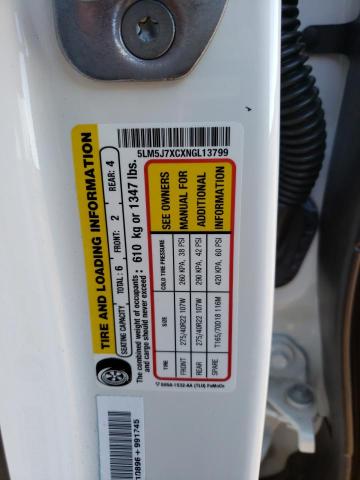 5LM5J7XCXNGL13799 - 2022 LINCOLN AVIATOR RESERVE WHITE photo 13