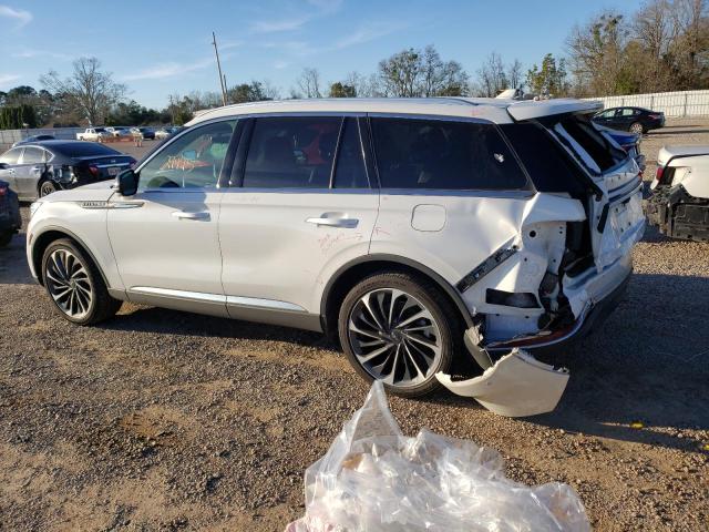 5LM5J7XCXNGL13799 - 2022 LINCOLN AVIATOR RESERVE WHITE photo 2