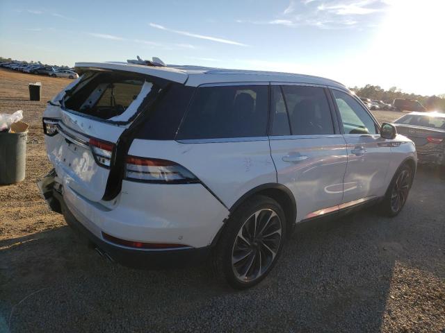 5LM5J7XCXNGL13799 - 2022 LINCOLN AVIATOR RESERVE WHITE photo 3