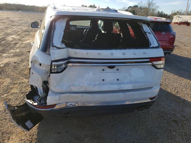 5LM5J7XCXNGL13799 - 2022 LINCOLN AVIATOR RESERVE WHITE photo 6