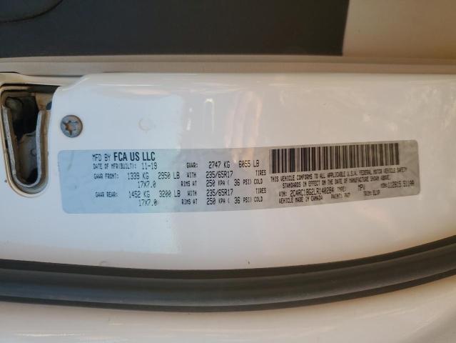 2C4RC1BG2LR140284 - 2020 CHRYSLER PACIFICA TOURING L 白色 照片 14