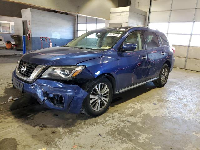 5N1DR2MN4JC649742 - 2018 NISSAN PATHFINDER S BLUE photo 1